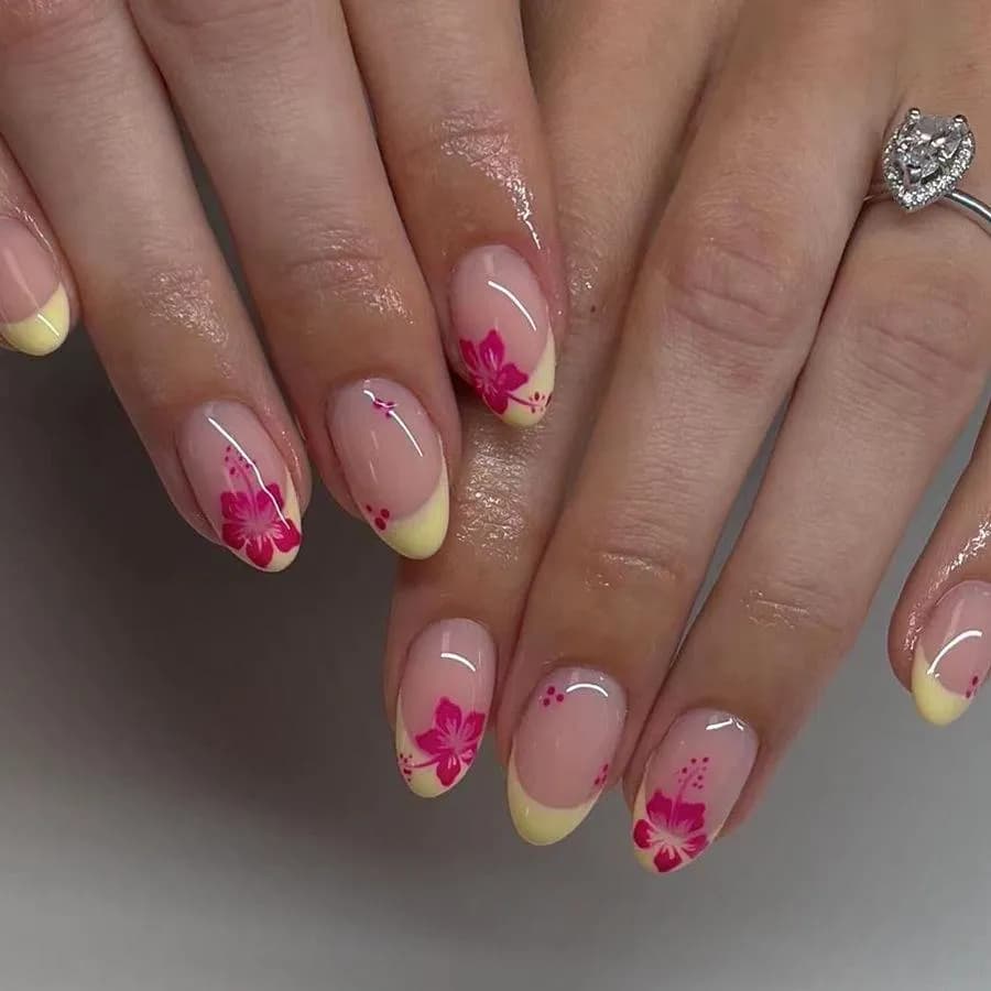 24 ШТ Короткие французские наконечники Пресс detail 2