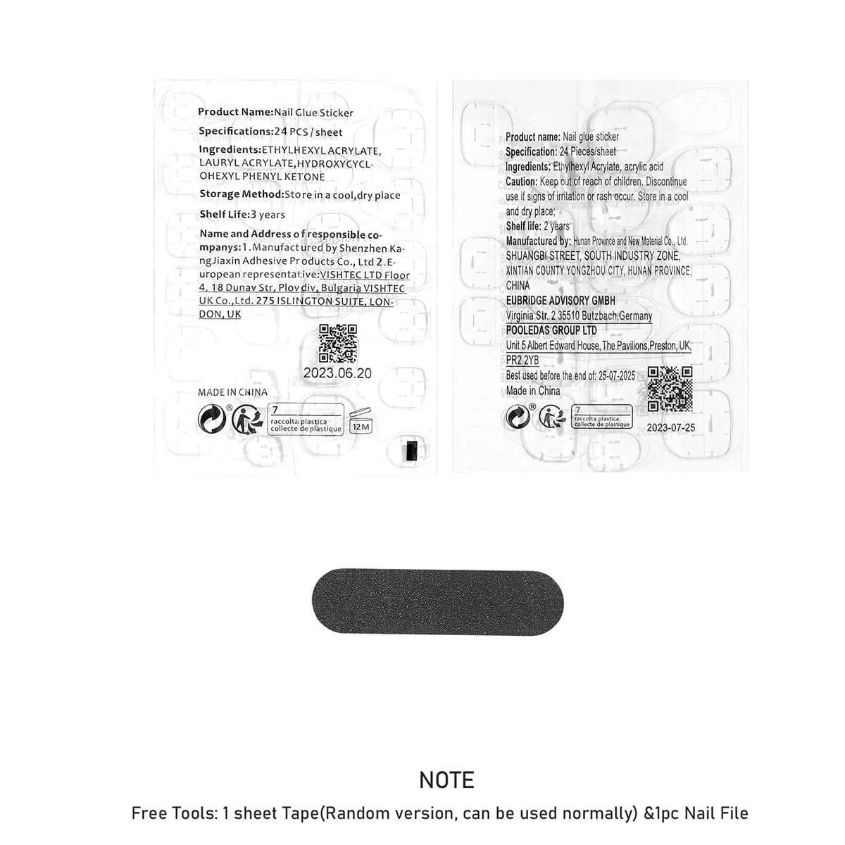 24 шт. Средний квадратный пресс detail 3