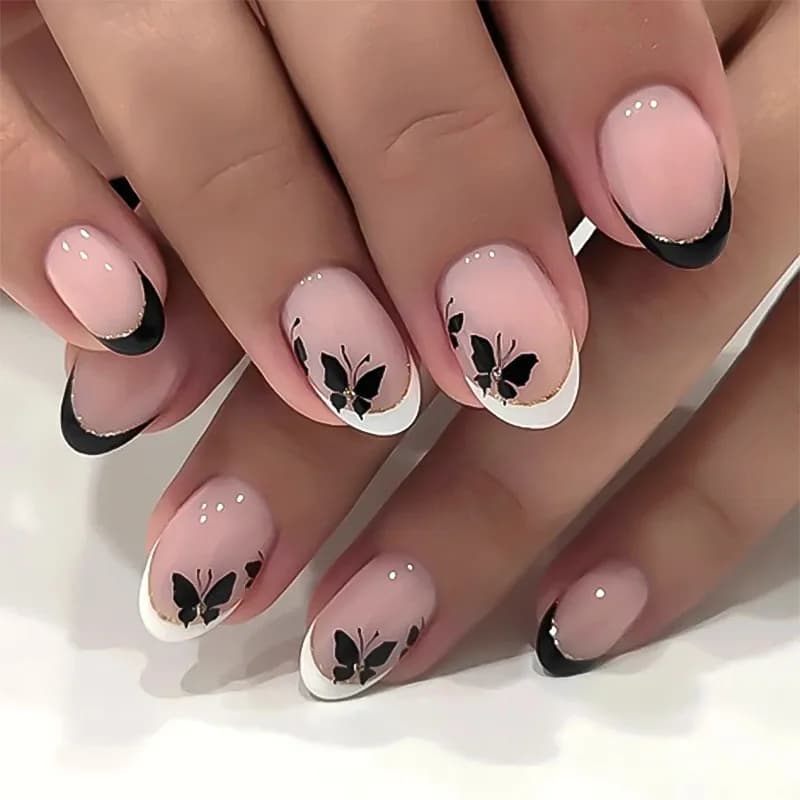 24 шт. Короткий овальный пресс